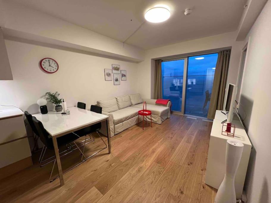 26-Etage Lejlighed Med Utrolig Havudsigt Arhus Luaran gambar