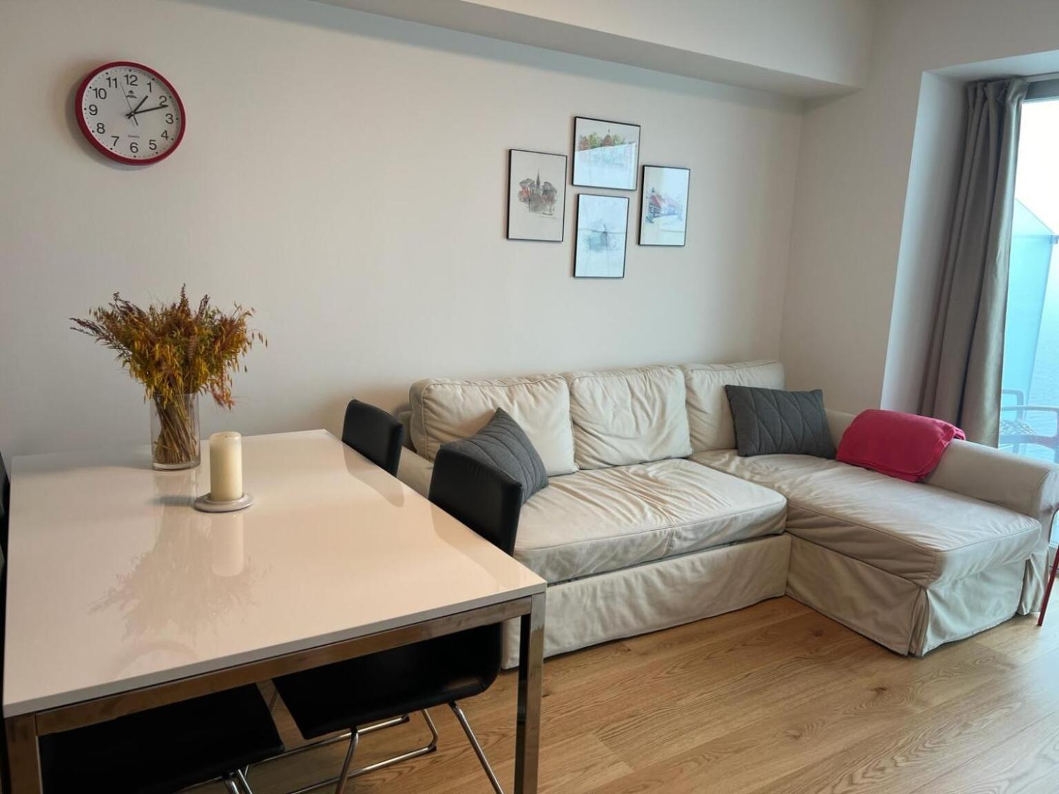26-Etage Lejlighed Med Utrolig Havudsigt Arhus Luaran gambar