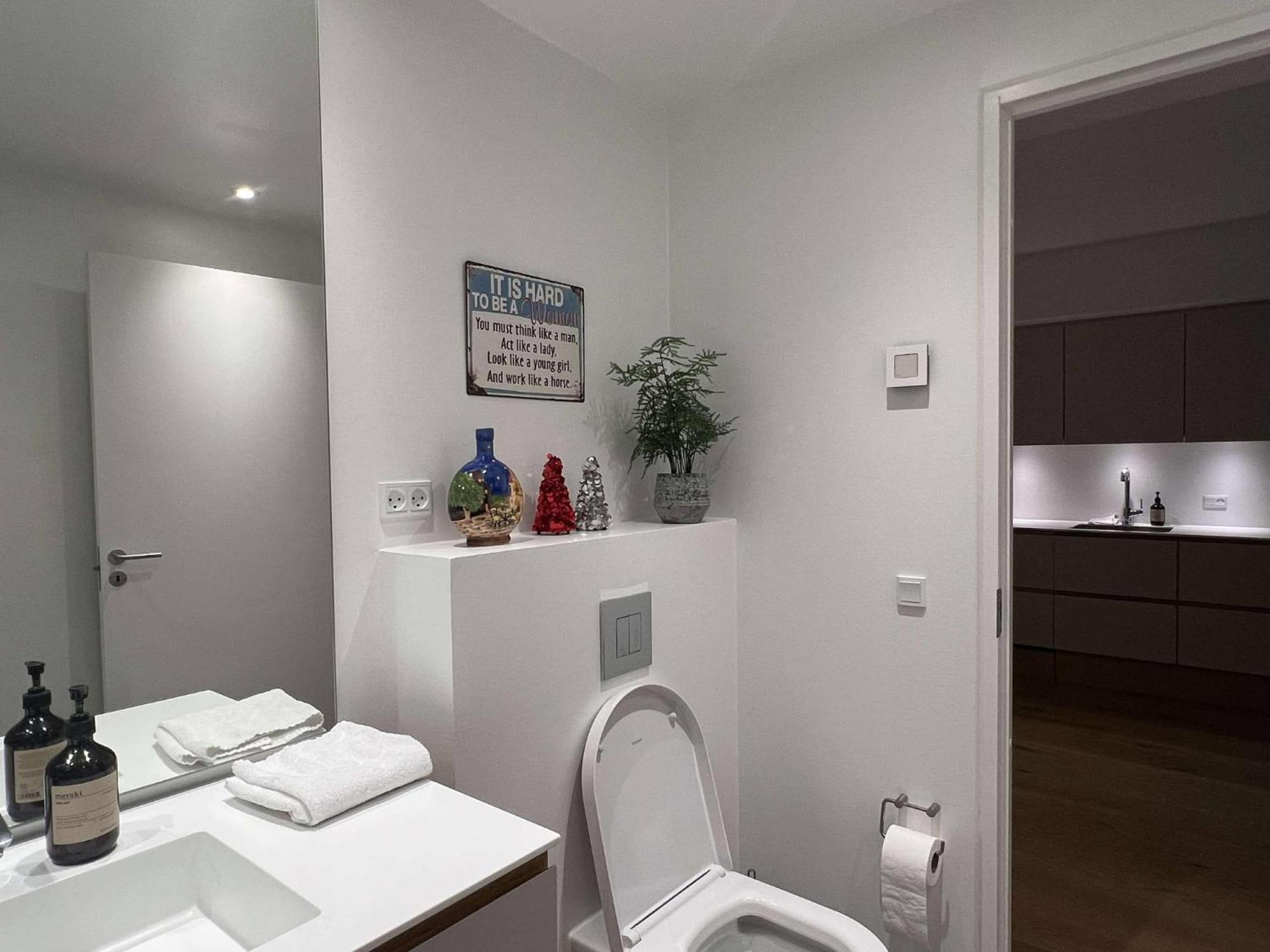 26-Etage Lejlighed Med Utrolig Havudsigt Arhus Luaran gambar